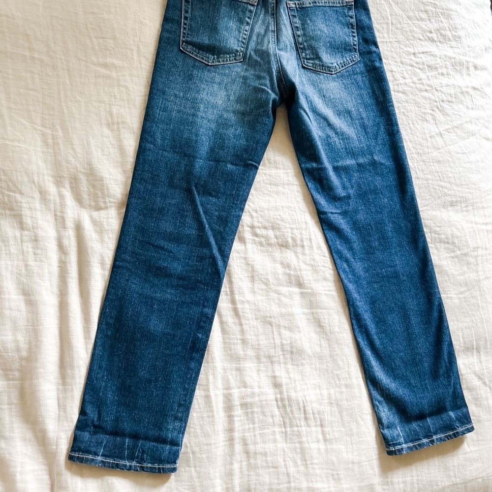AG High-Rise Straight Jean, Size 27 - Picture 4 of 6